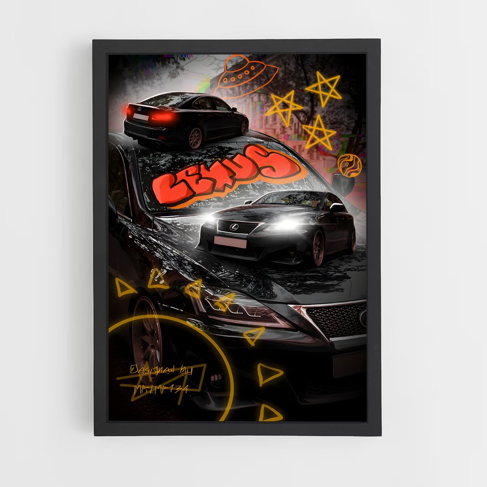 lexus-9 cadre Noir