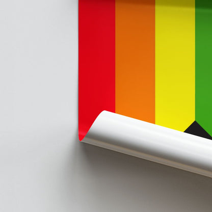 Pôster da bandeira LGBTQIA