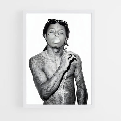 lil-wayne-1 cadre Blanc