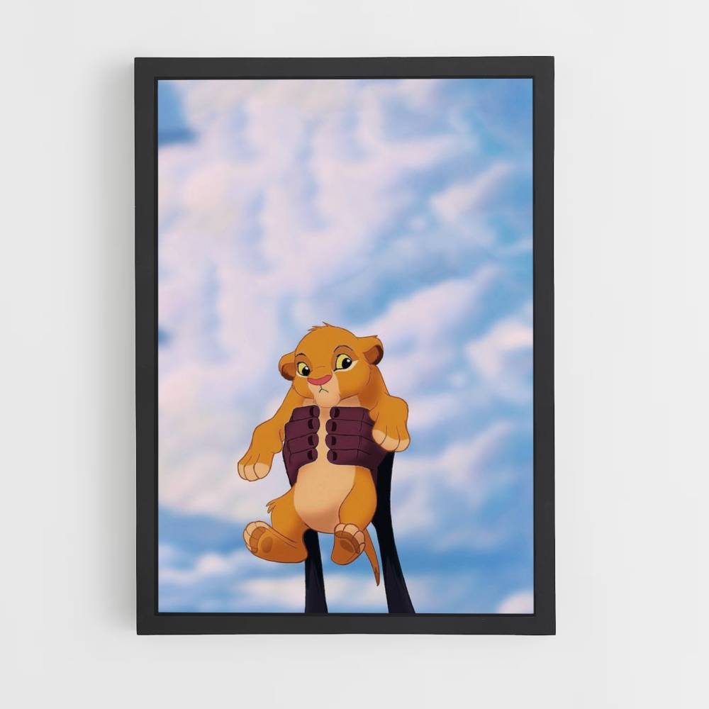 Póster Bebê Simba