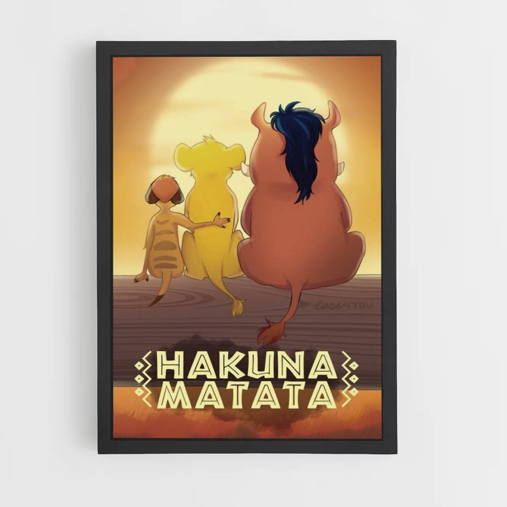 Pôster Hakuna Matata