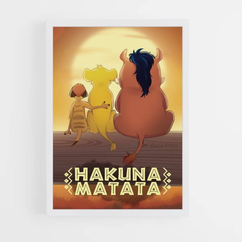 Pôster Hakuna Matata