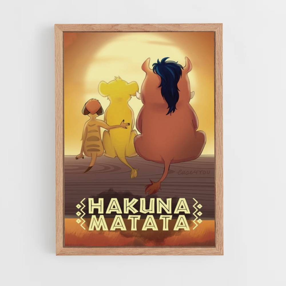 Pôster Hakuna Matata