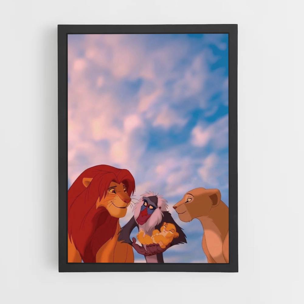 Pôster Rafiki Simba Nala