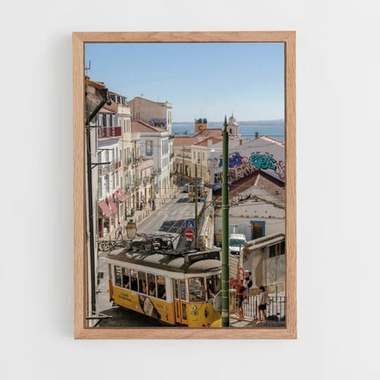 Póster Eléctrico de Lisboa