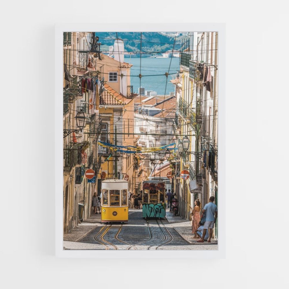 Póster Rua de Lisboa