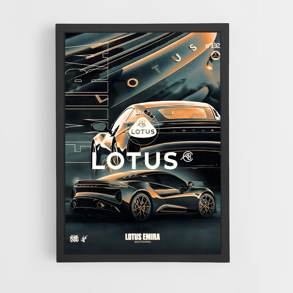 lotus-12 cadre Noir
