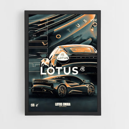 lotus-12 cadre Noir