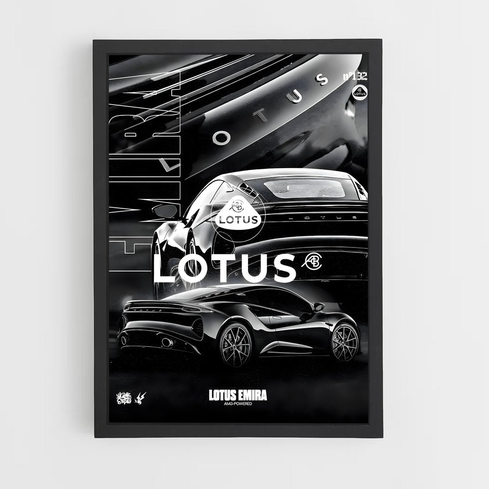 lotus-5 cadre Noir
