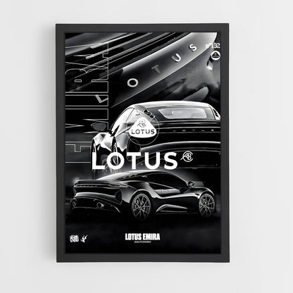 lotus-5 cadre Noir
