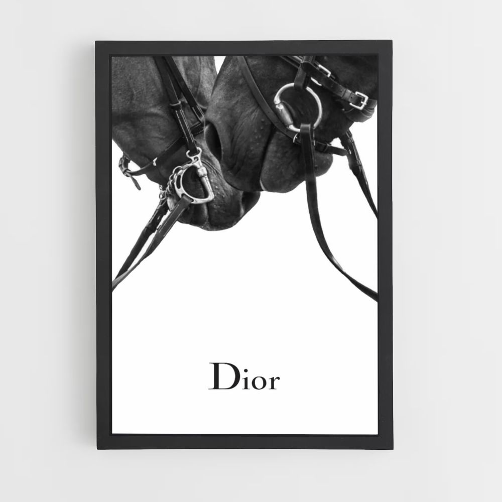 Pôster Cavalos Dior