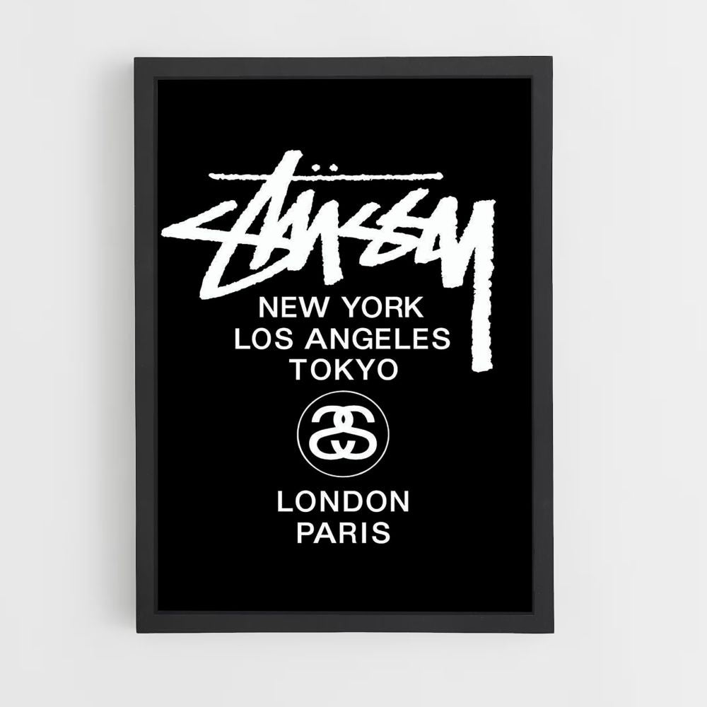 Pôster Stussy Internacional