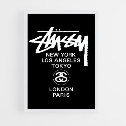 Pôster Stussy Internacional