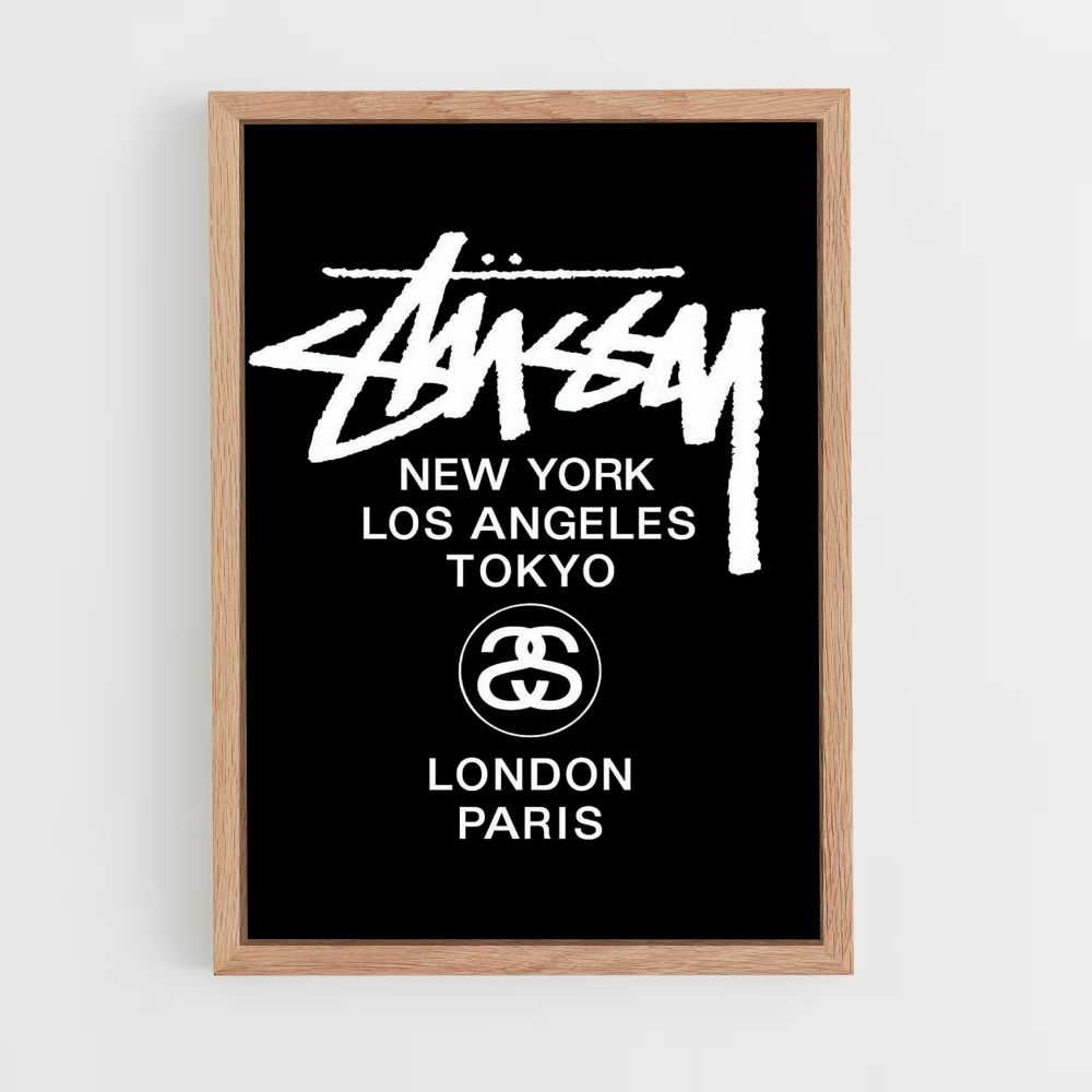 Pôster Stussy Internacional