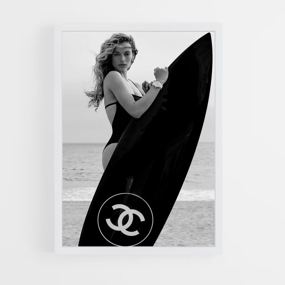 Pôster Surf Chanel