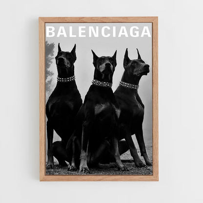 Póster Cachorro Balenciaga