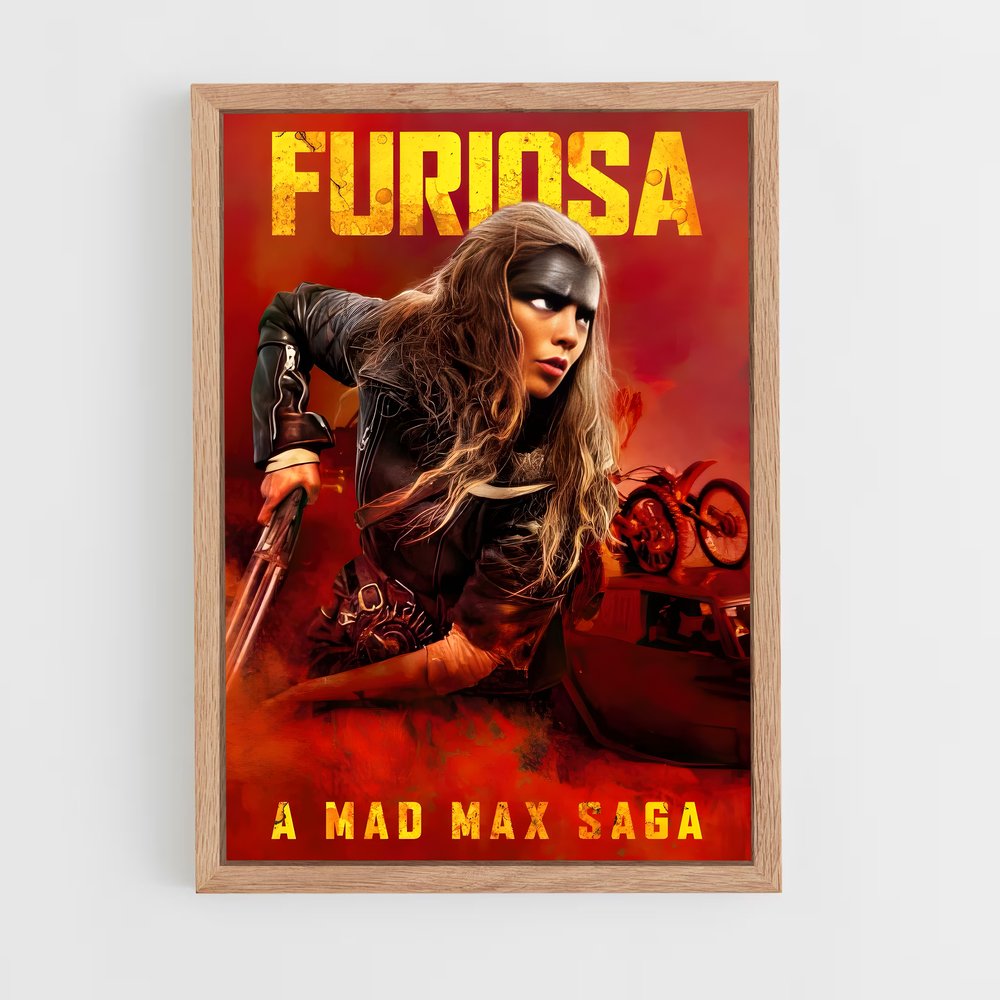 mad-max-24 cadre Bois clair