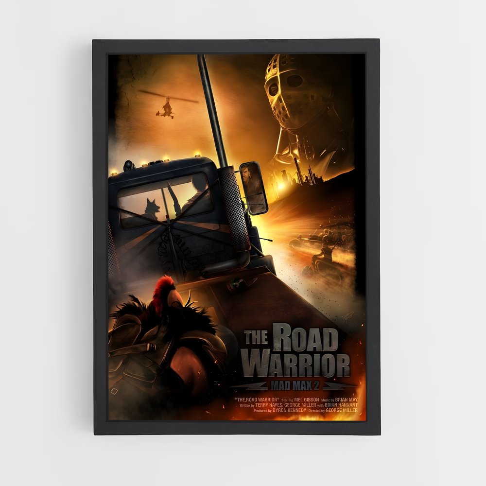 mad-max-25 cadre Noir