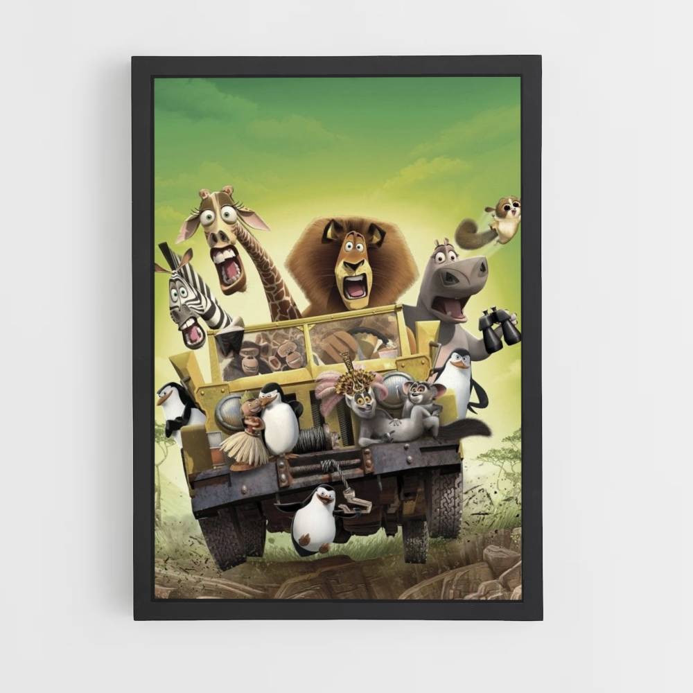 Poster Jipe de Madagascar