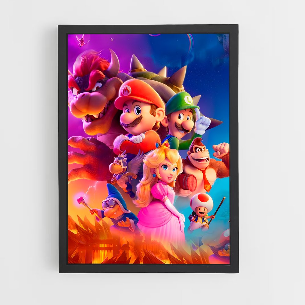 mario-1 cadre Noir