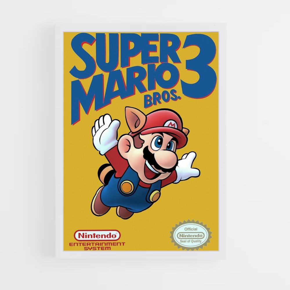 Pôster Super Mario Bros 3