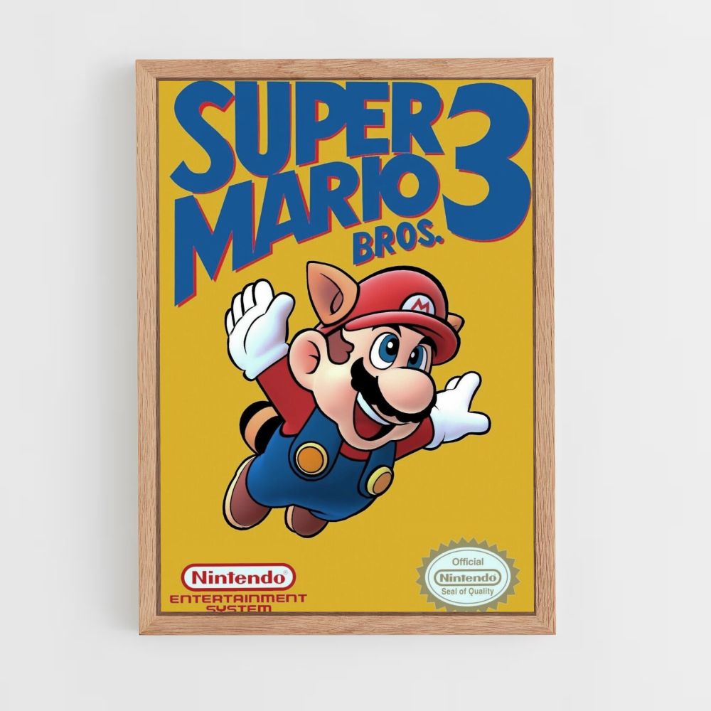 Pôster Super Mario Bros 3