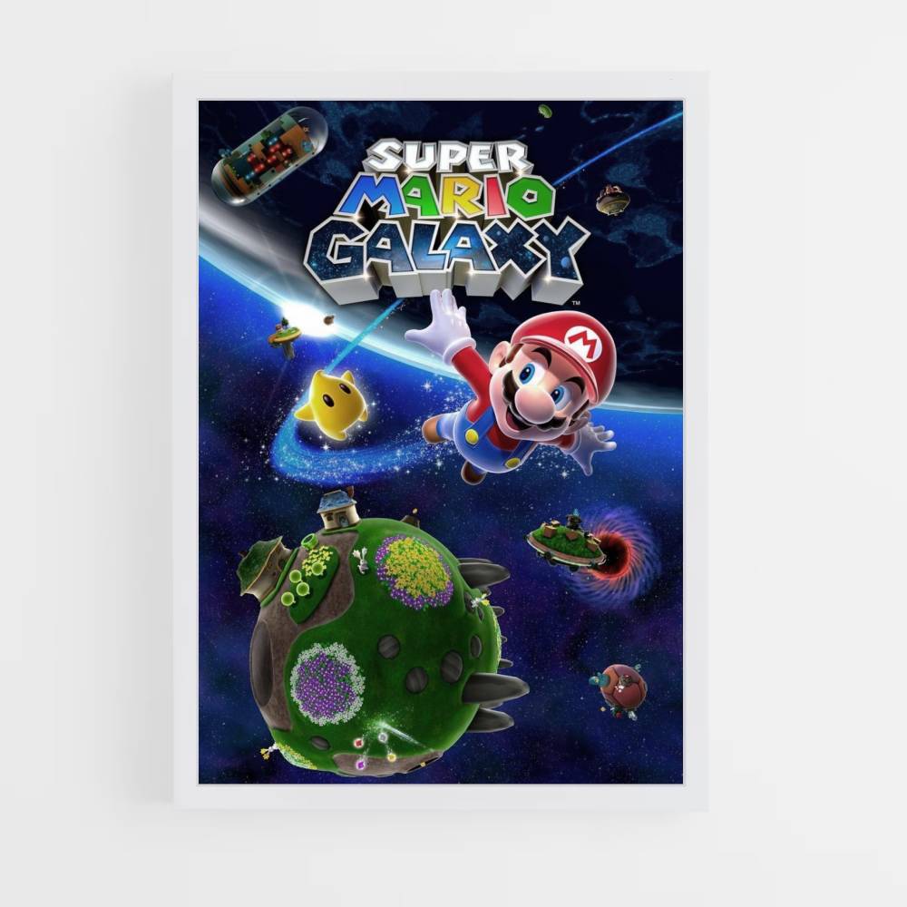 Pôster Super Mario Galaxy