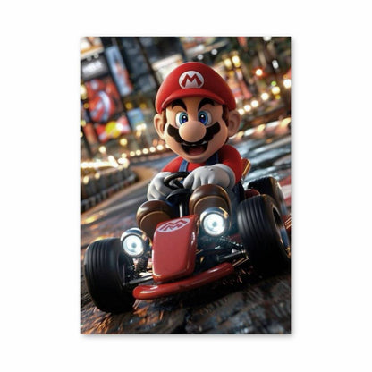 Poster Mario Kart Ville