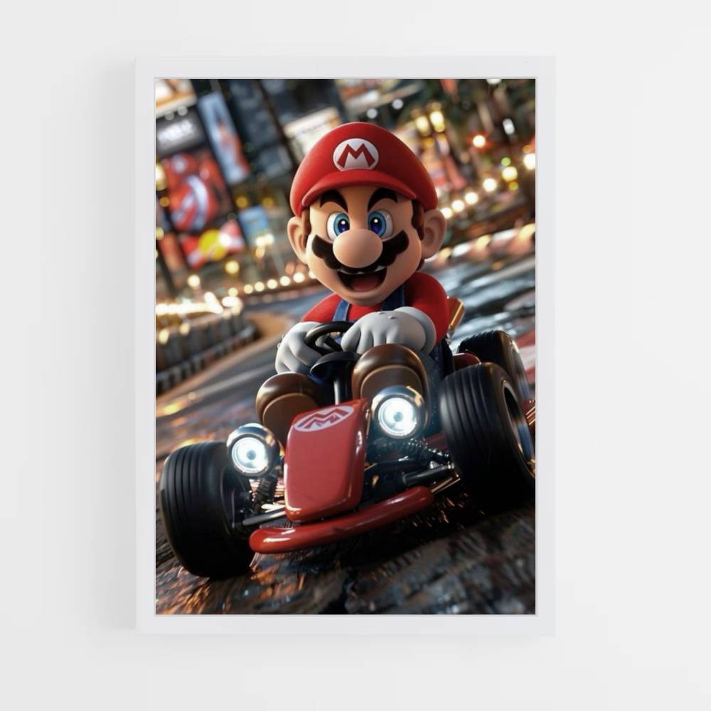 Pôster Mario Kart City