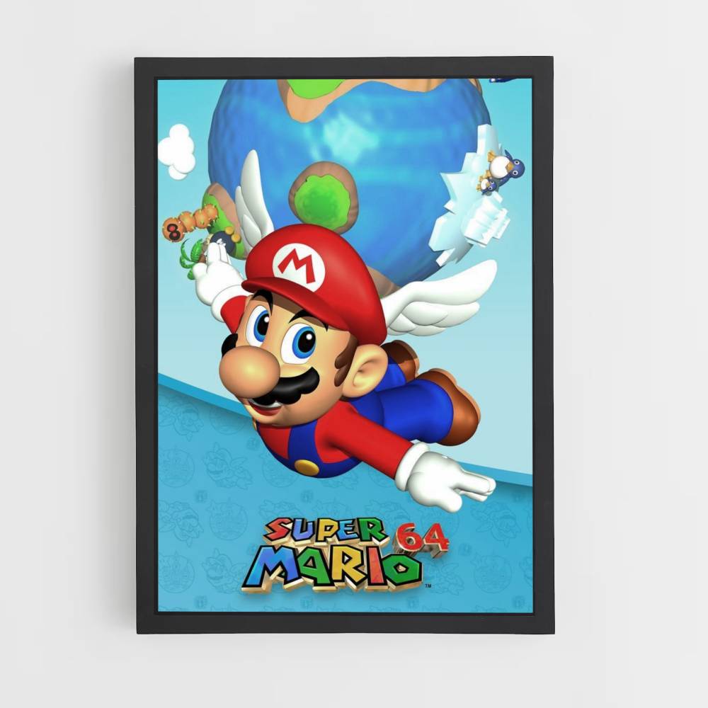 Pôster Super Mário 64