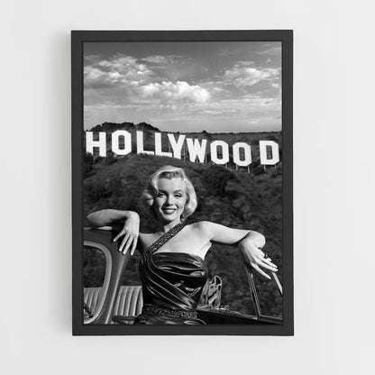 Pôster Marylin Monroe Hollywood