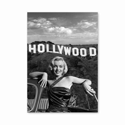 Pôster Marylin Monroe Hollywood