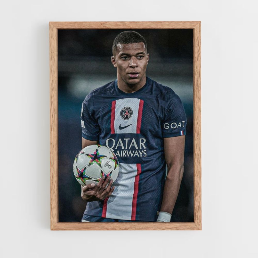 Pôster Cabra Mbappé