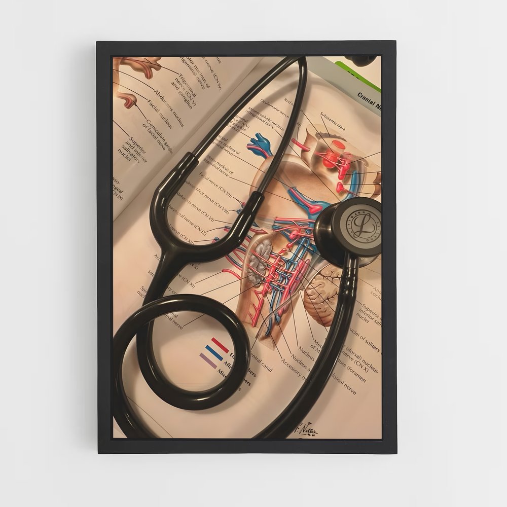 medecine-10 cadre Noir
