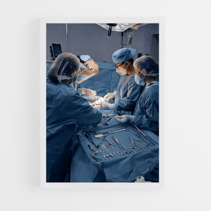 medecine-14 cadre Blanc