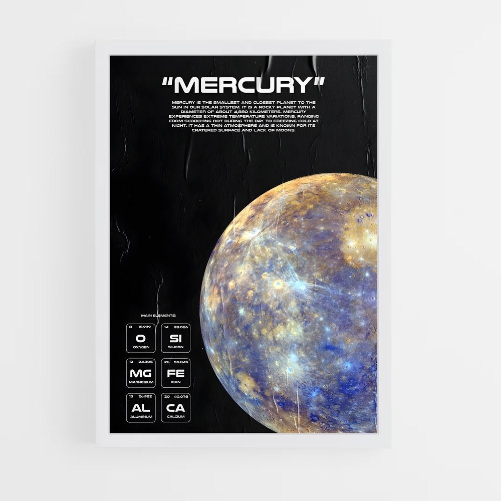 mercury-11 cadre Blanc