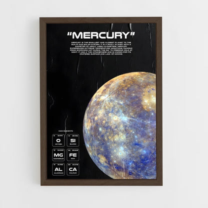 mercury-11 cadre Bois foncé