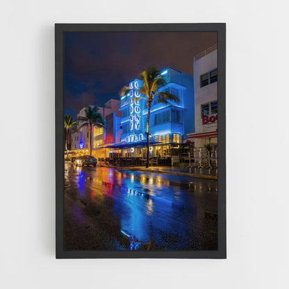 Pôster Neon Miami