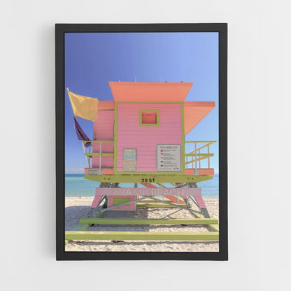 Póster Cabine de Miami