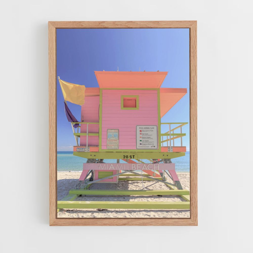 Póster Cabine de Miami