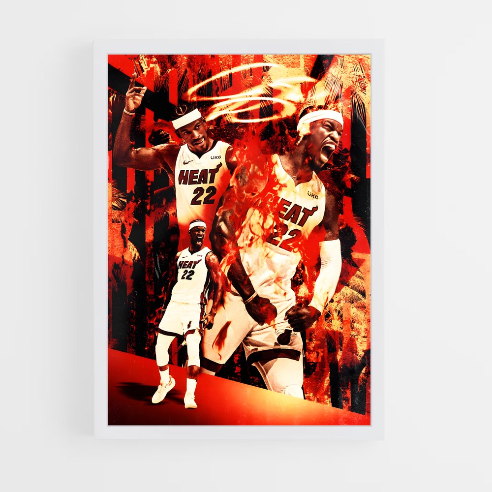 miami-heat-1 cadre Blanc