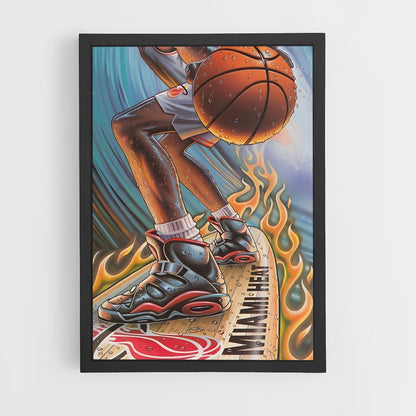 miami-heat-10 cadre Noir