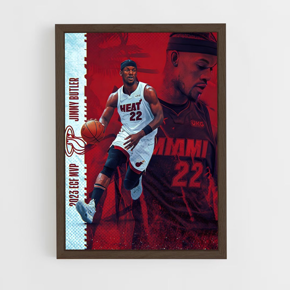 miami-heat-2 cadre Bois foncé