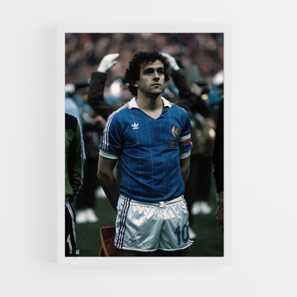 Pôster Michel Platini França