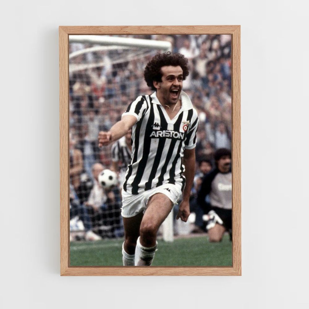 Pôster Jogador Michel Platini