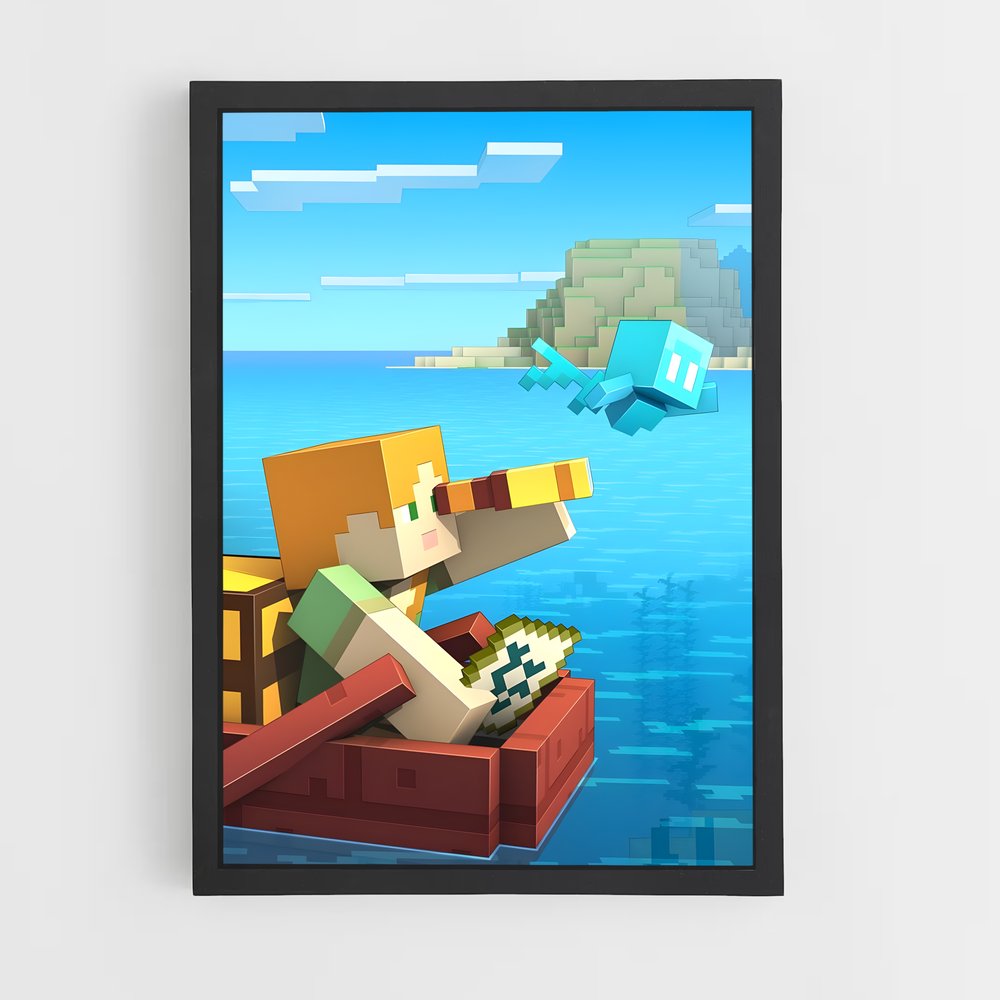 minecraft-6 cadre Noir