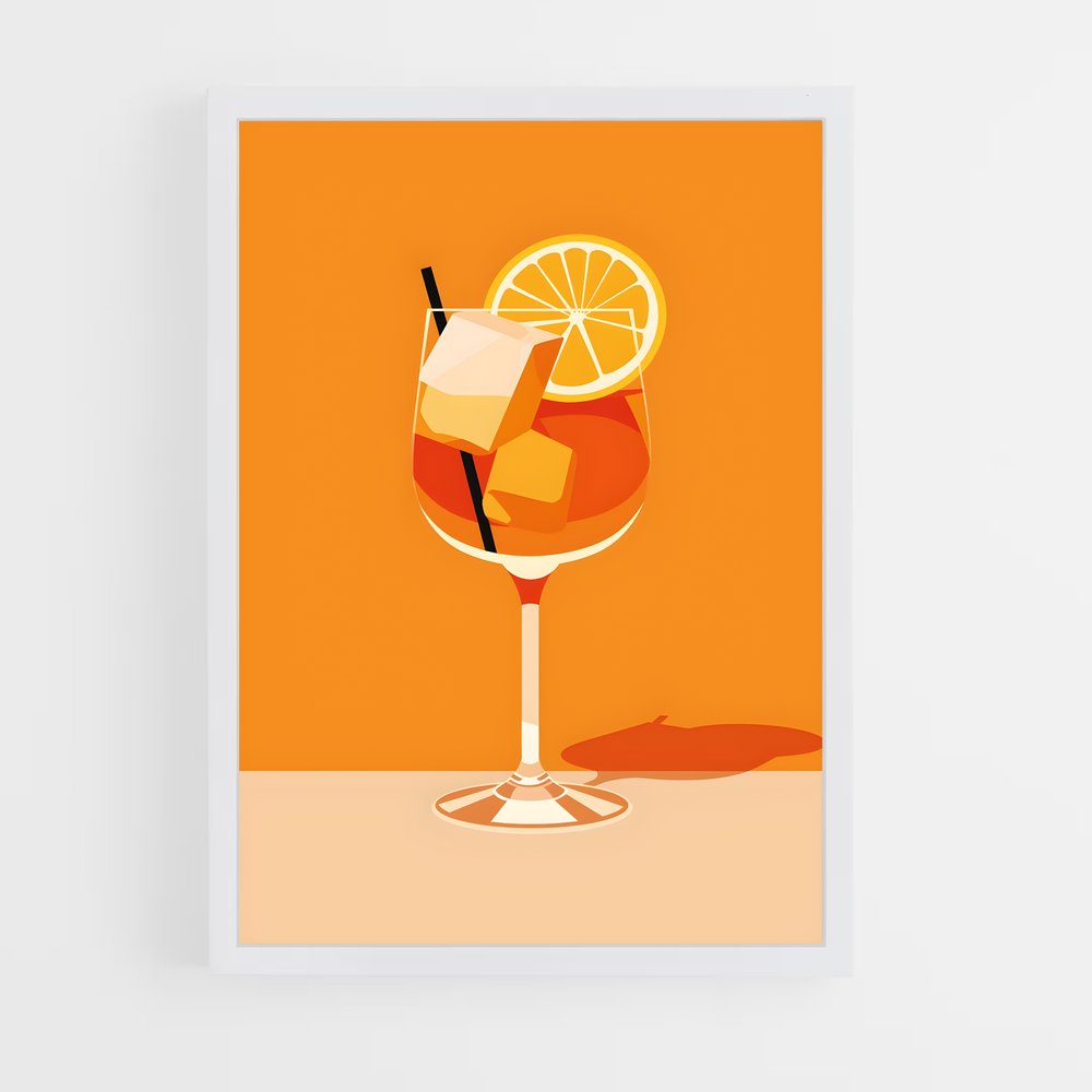 minimalist-7 cadre Blanc