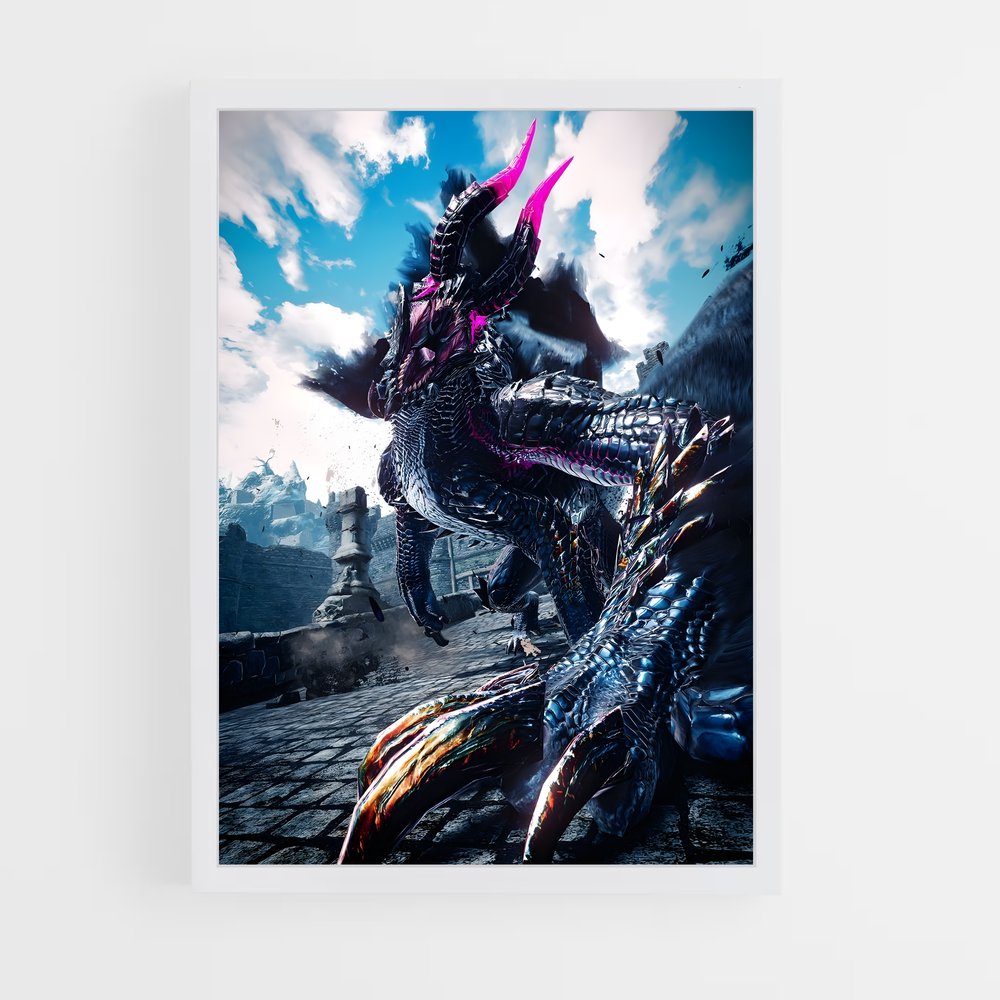 monster-hunter-15 cadre Blanc