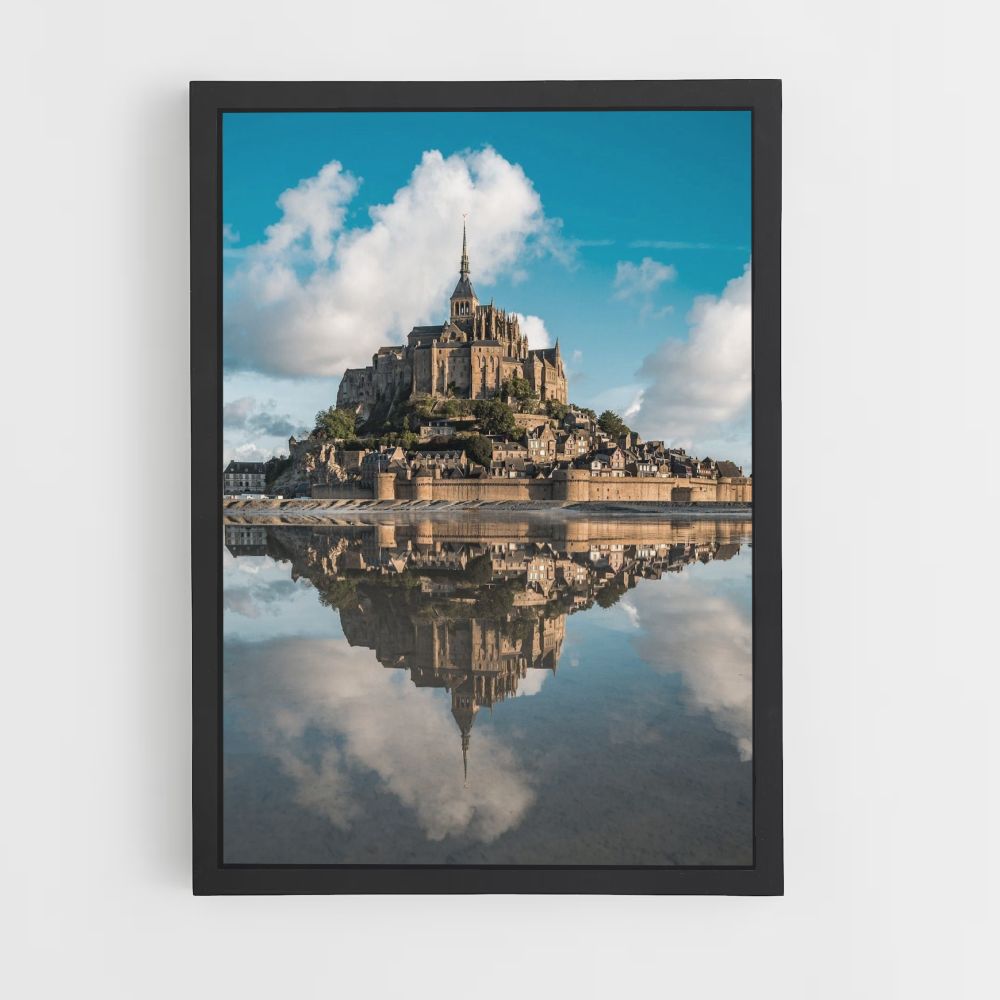 Póster Ilha Mont Saint Michel