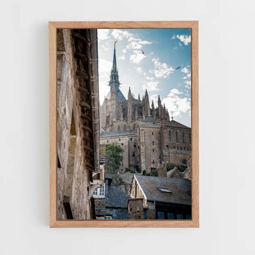 Póster Igreja Mont Saint Michel